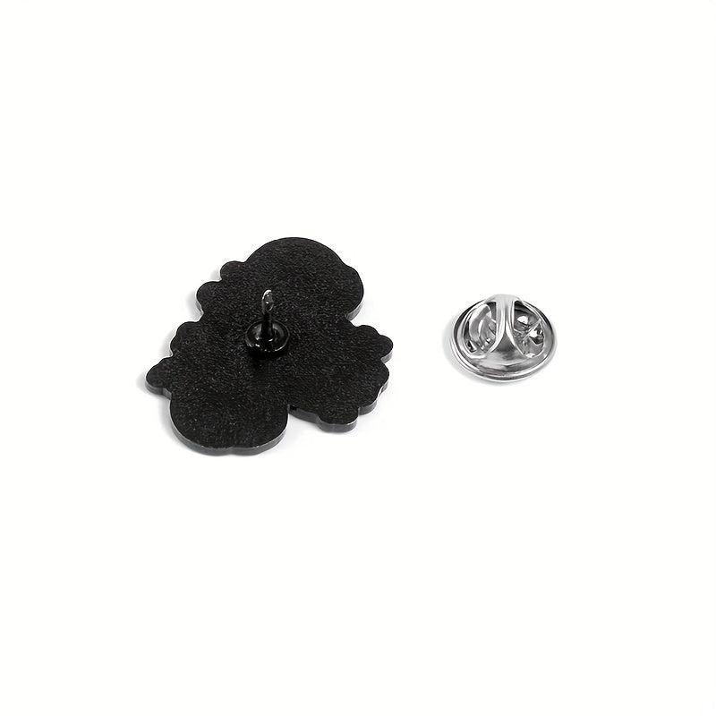 Women's Uterus Ovarian Brooch Flower Plants Gut Feminism Brooch