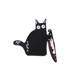 Funny Cat Metal Clothes Brooch - Animals Lover Jewelry