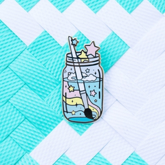 Glass Bottle Pattern Brooch Alloy Brooch