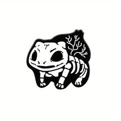 Cartoon Skeleton Animal Breast Pin For Men