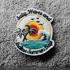 Sea Turtle Whale Rainbow Flower Patches Iron On Appliques