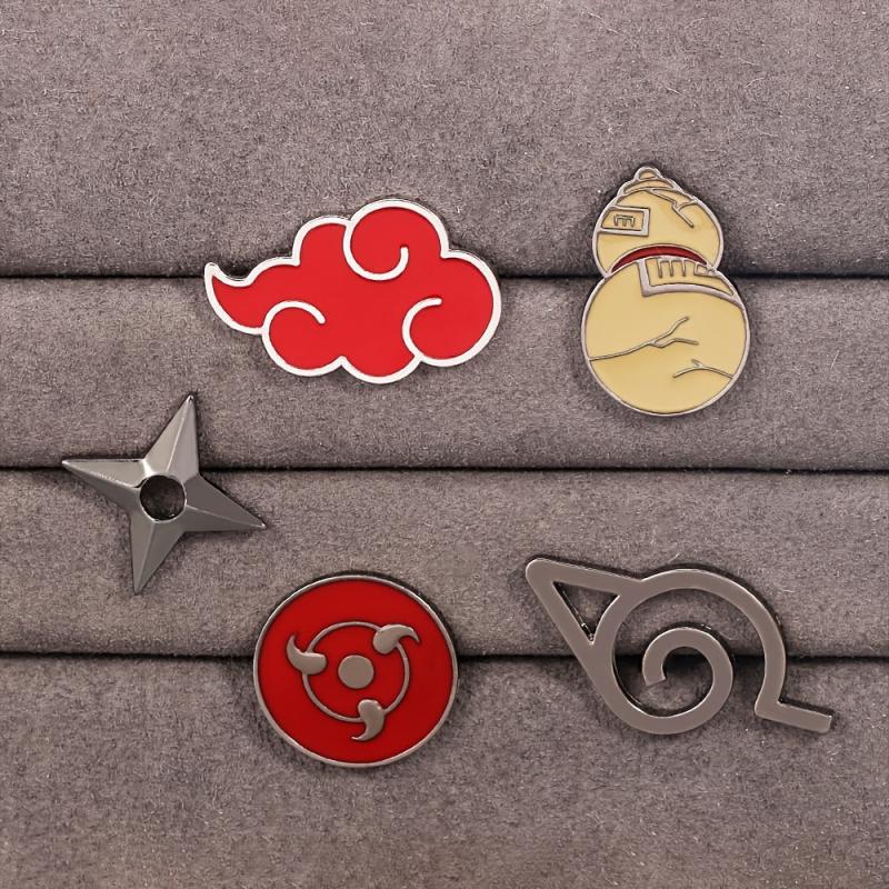 Cartoon Geometric Pattern Brooch for Clothes