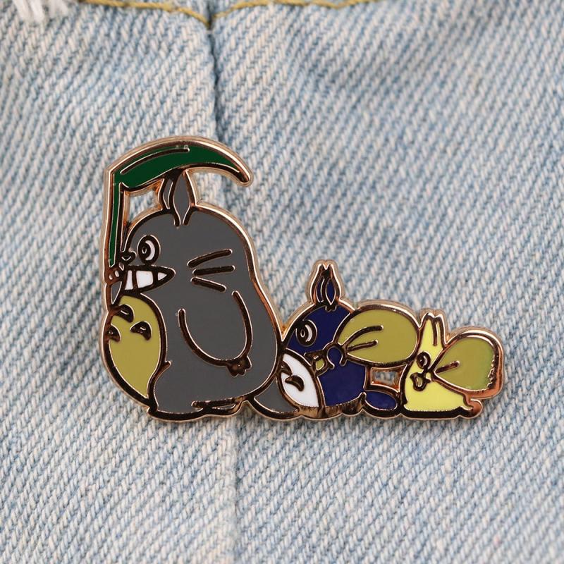Anime Enamel Pin Badges For Backpacks