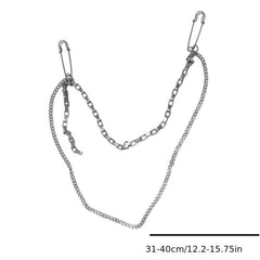 Street Style Waist Chain Brooch for Men and Women
