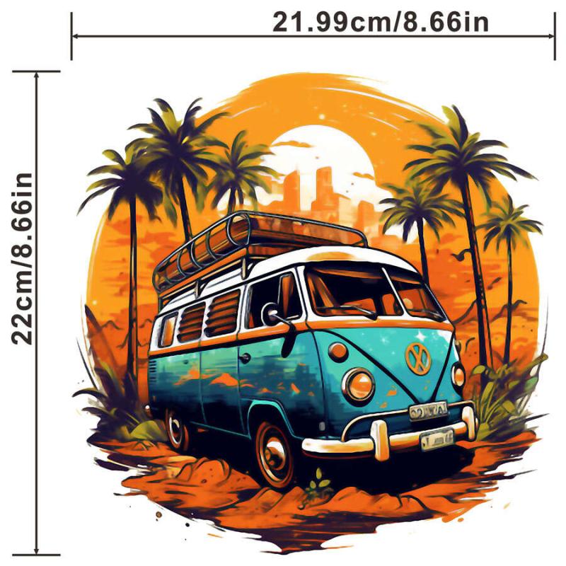 Men's Iron-on Decals Heat Transfer Patches Stickers