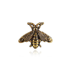 Retro Bee Brooch Wedding Suit Brides Men's Women's Shirt Collar Pin