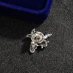 Retro Bee Brooch Wedding Suit Brides Men's Women's Shirt Collar Pin