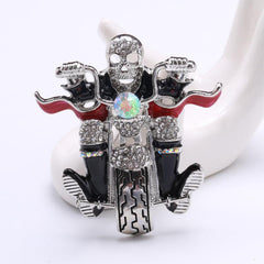 Men's Funny Motorcycle Pattern Pin
