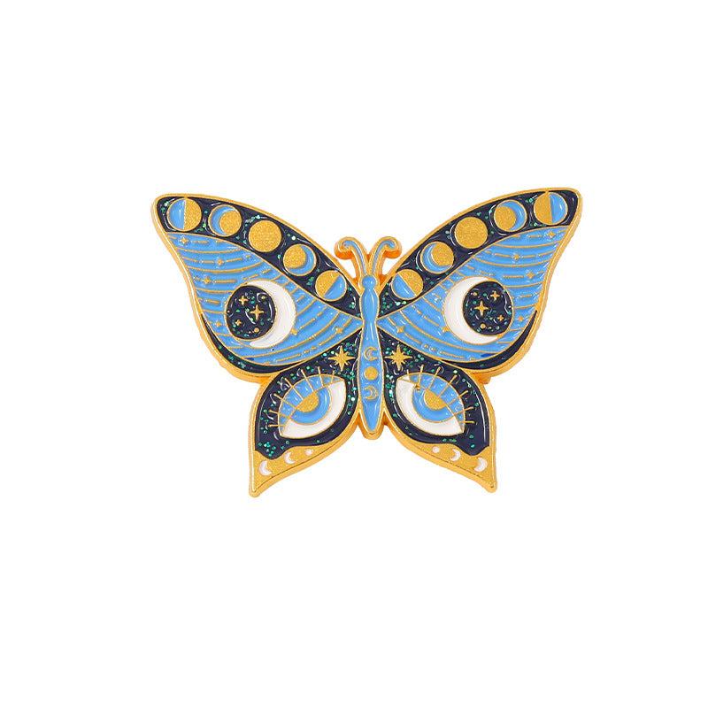 Butterfly Brooch Enamel Pin For Men