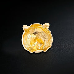 Vintage Tiger Brooch Alloy Suit Gift
