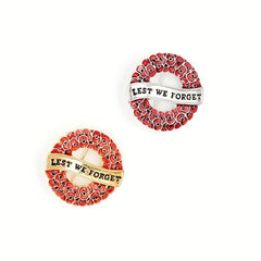 Classic Poppy Shape Brooch For Men Charm Banquet Wear Jewelry