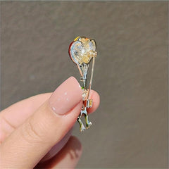 Colorful Balloon Frog Brooch Pin for Men