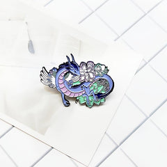 Dragon Zinc Alloy Emblem Pin for Halloween Party