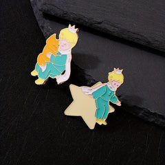 Fairy Tale Prince Vintage Brooch For Men