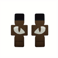 Reflective Luminous Cat Eye Velcro Buckle Backpack Hat