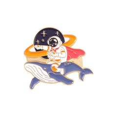 Art Enamel Lapel Pin Set Funny Cartoon Enamel Brooch Pin Pack