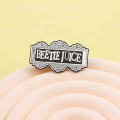 Beetle Juice Casual Novel Brooch Pin