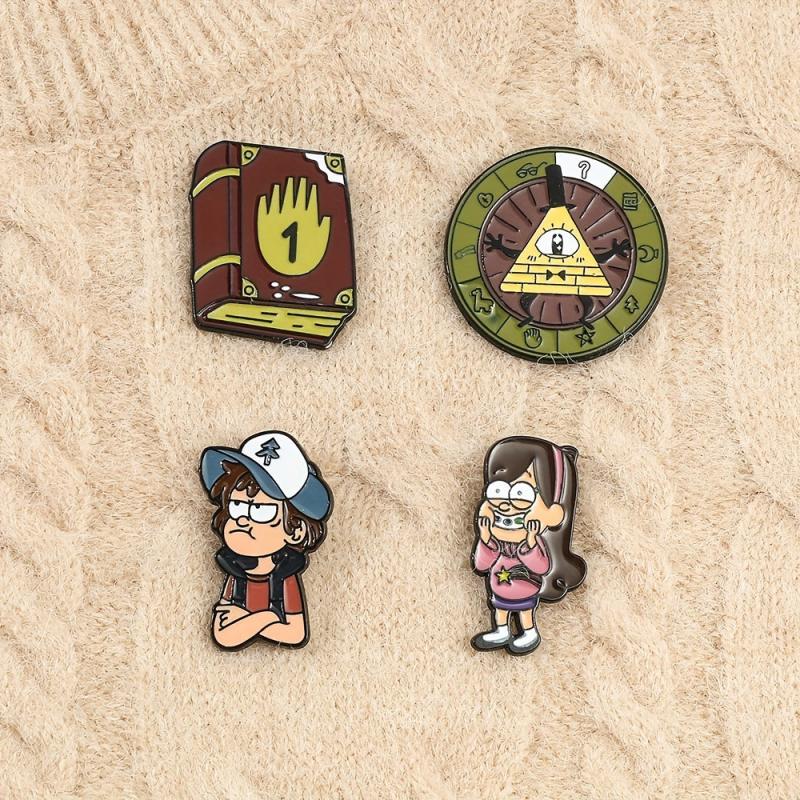 Mythology Adventure Brooch for Men
