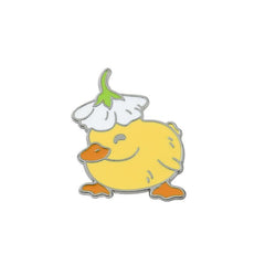 Duck Flat Billed Pin Cartoon Yellow Duck All Sports Series Metal Pin