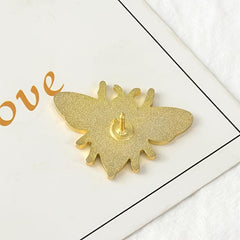 Cartoon Bee Pin Enamel Bee Oil Drop Brooch