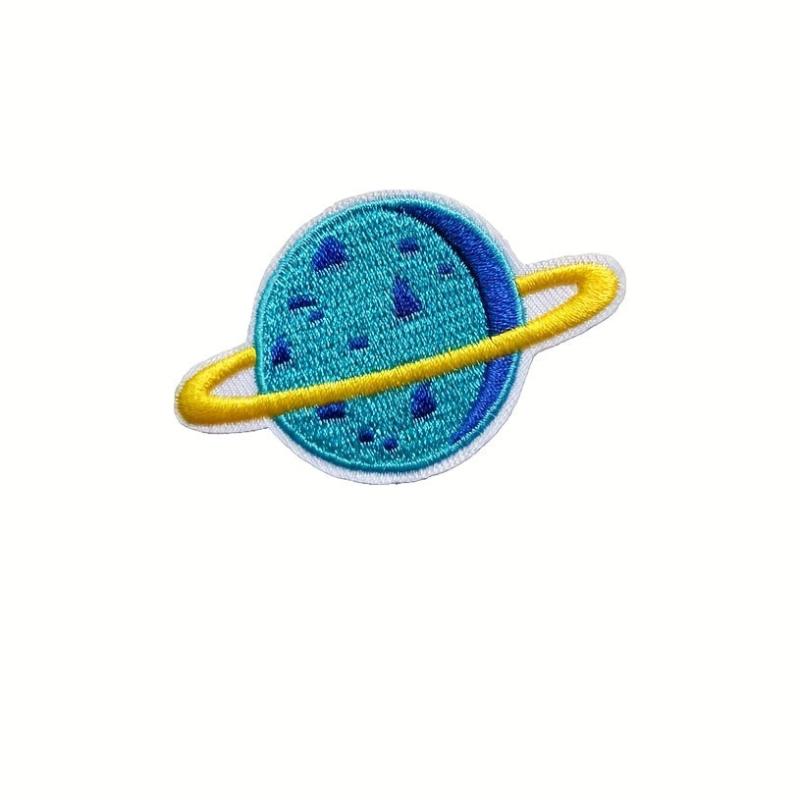 26pcs Planet Pattern Embroidered Patch Sew On Embroidered Applique Repair Patch
