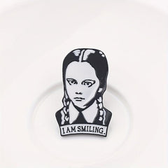 Men's Creative Braided Little Girl Brooch Y2K