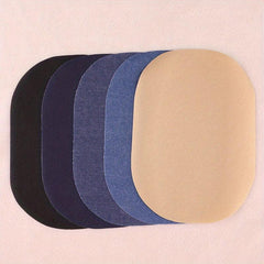 30pcs Denim Elbow Sticker Shirt Coat Elbow Sticker Pants Knee Patches For Men