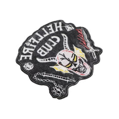 2pcs Monster Shape Embroidered Patch Cloth Patches