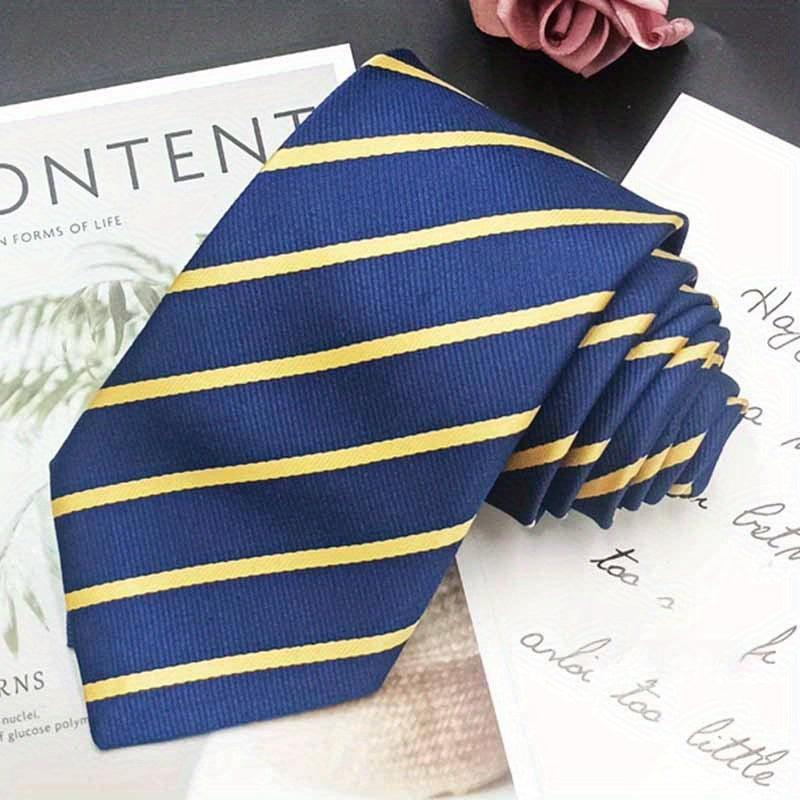 Men's Business Suit Hand Tied Tie Pattern Formal Suit 3 15inch Wide Tie