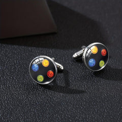 Men's Video Game Controller Button Cufflinks