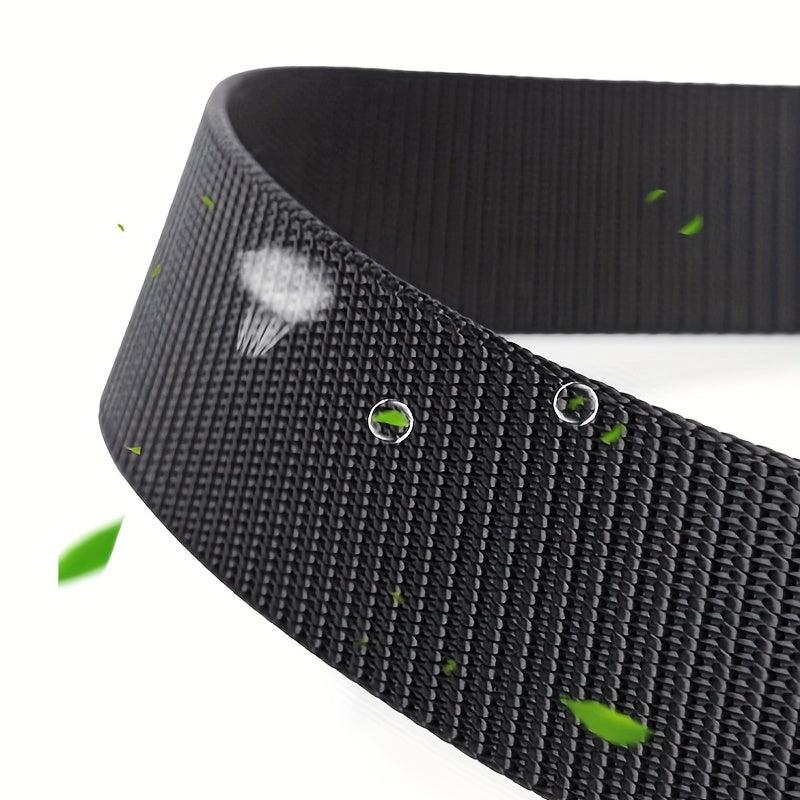 Men's Automatic Buckle Tape Belt Nylon Tactical Belt