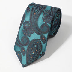 Men's Ethnic Style Cashew Flower Tie