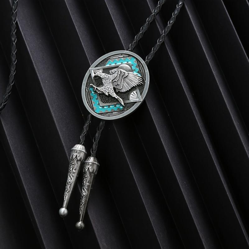 Novelty Metal Animal Eagle Necktie Necklace Youth Leisure Tie