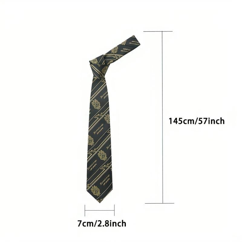 Rose Print Men's Business Casual Tie Bow Tie