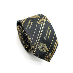 Rose Print Men's Business Casual Tie Bow Tie