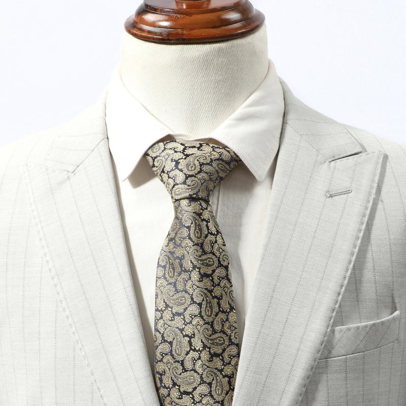 Cashew Pattern Thickened Necktie Business Versatile Tie