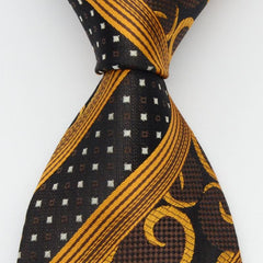Men's Classic Necktie Patterned Tie Business Striped Party Wedding Tie
