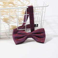 Men's Thin Striped Bow Tie