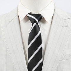 Men's Business Formal Striped Tie Birthday Gift