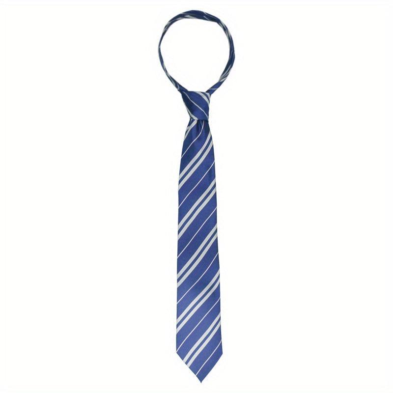 Diagonal Stripe Tie Formal Dress Tie College Style Clothing Accessories