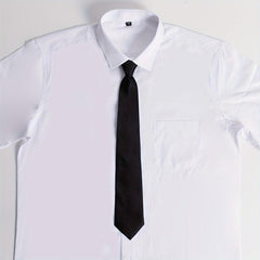 Minimalist Campus Style Solid Tie