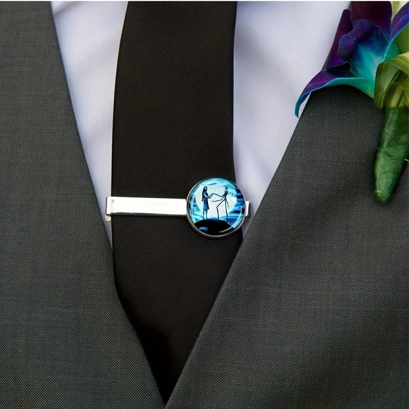 Skellington Anime Tie Clip