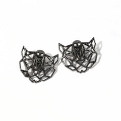 Men's Hollow Bat Bow Tie Collar Accessory Hip Hop Punk Bow Tie Charm