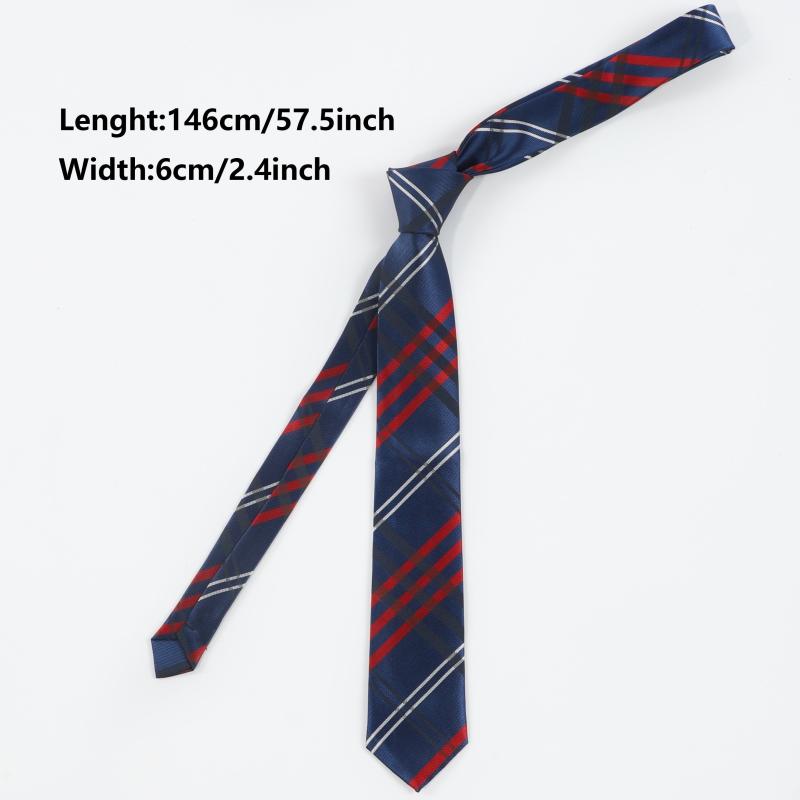 Men's Business Ties Formal Suit Striped Tie Birthday