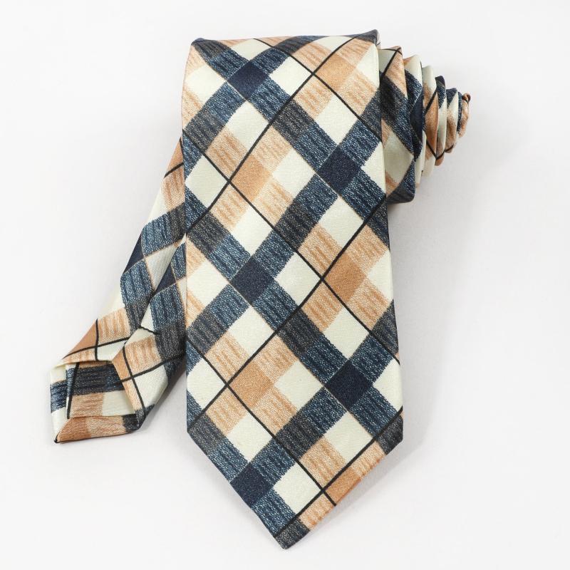 Men's Plaid Necktie for Business - Husband Boyfriend's Birthday