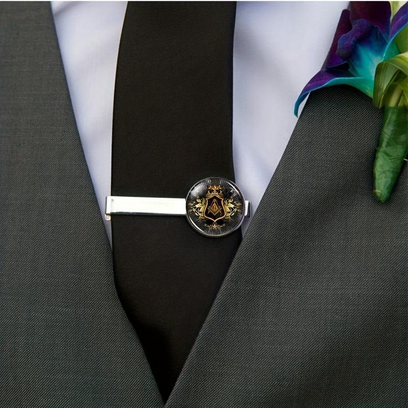Alloy Shamrock Tie Clip Vintage Tie Clip For Men