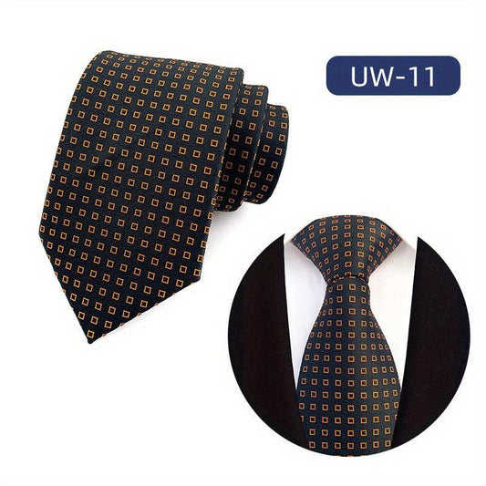 Men's Floral Paisley Wedding Tie Jacquard Woven Men's Neck Tie