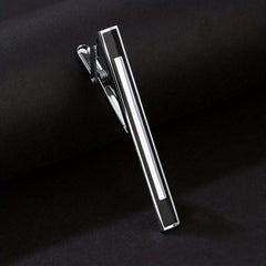 Steel Drip Oil Mirror Tie Clip