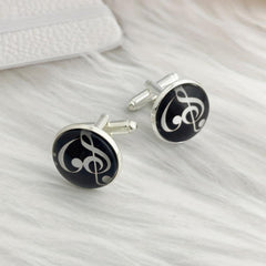 Time Gemstone French Cufflinks for Men