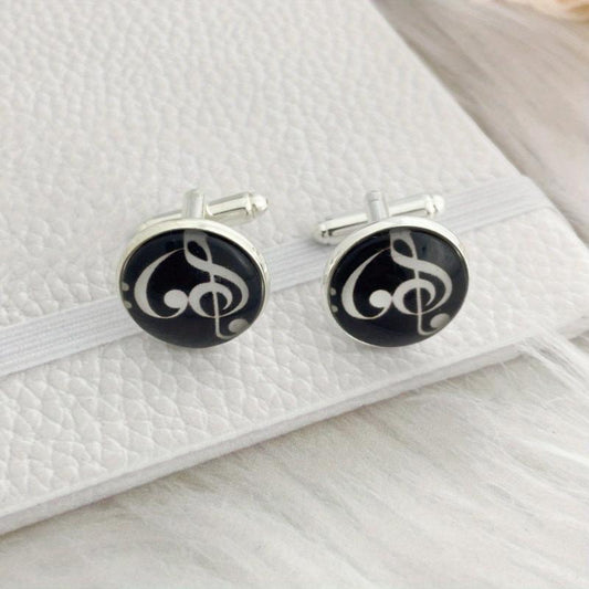 Time Gemstone French Cufflinks for Men